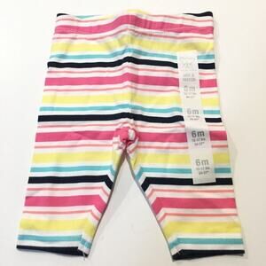 NEW Girls Leggings Sz 6 m Rainbow Pull on pants